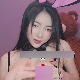 B站up主『谭晓彤』兔女郎诱惑