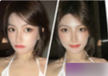 江浩珊的高颜值美女自拍作品