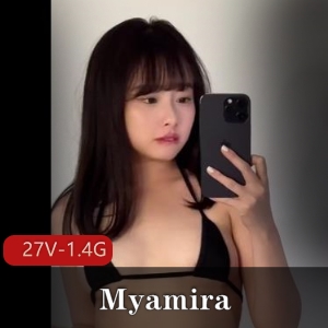 福利姬Myamira全集27V1.4Gonlyfans红色战袍全果道具秀